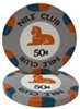 Nile Club Ceramic Poker Chips