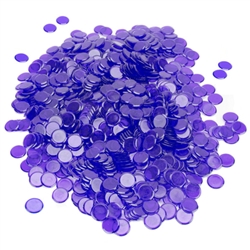 1000 Purple Bingo Chips