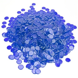 1000 Blue Bingo Chips