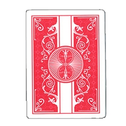 100% Plastic Bicycle Prestige Red Poker Size Playing Cards