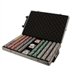 1,000 Ace Casino Poker Chip Set with Rolling Case 