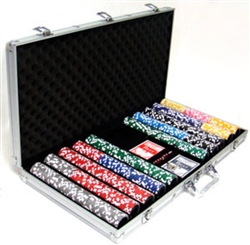 750 Ace Casino Poker Chip Set with Aluminum Case