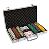 300 Ace King Suited Poker Chip Set with Aluminum Case