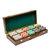 500 Ben Franklin Poker Chip Set with Walnut Case