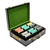 500 Ben Franklin Poker Chip Set with Hi Gloss Case