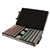 1,000 Black Diamond Poker Chip Set with Rolling Case 