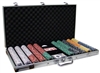 750 Coin Inlay Poker Chip Set with Aluminum Case