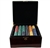 750 Coin Inlay Poker Chip Set with Mahogany Case