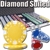 1,000 Diamond Suited Poker with Aluminum Case