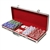 500 Diamond Suited Poker Chip Set with Black Aluminum Case