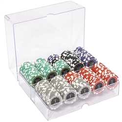200 Eclipse Poker Chip Set with Acrylic Tray
