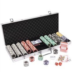 500 Eclipse Poker Chip Set with Aluminum Case