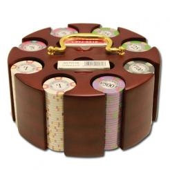 200 Milano Poker Chip Set with Carousel