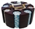 200 Monte Carlo Poker Chip Set with Carousel