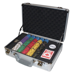 300 Nevada Jack Poker Chip Set with Claysmith Case