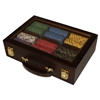 300 Chip Nevada Jack Poker Chip Set with Walnut Case