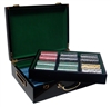 500 Nevada Jack Poker Chip Set with Hi Gloss Case