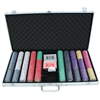 750 Scroll Poker Chip Set with Aluminum Case