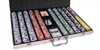 1,000 Tournament Pro Poker Chip Set with Aluminum Case 