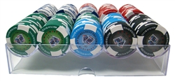 200 Tournament Pro Poker Chip Set with Carousel