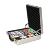 500 Tournament Pro Poker Chip Set with Claysmith Case