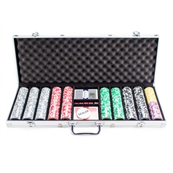 500 Ultimate Poker Chip Set with Aluminum Case