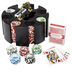 200 Yin Yang Poker Chip Set with Carousel