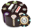 200 'The Mint' Poker Chip Set with Carousel