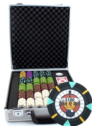 500 'Rock & Roll' Poker Chip Set with Claysmith Case