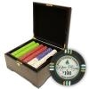 750 Bluff Canyon Poker Chip Set with Mahogany Case