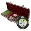 500 Desert Heat Poker Chip Set with Black Aluminum Case