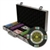 300 Gold Rush Poker Chip Set with Aluminum Case