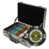 300 Gold Rush Poker Chip Set with Claysmith Case