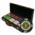 500 Gold Rush Poker Chip Set with Walnut Case