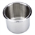 Small, Standard Stainless Steel Drop In Cup Holder