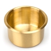 Jumbo Brass Drop-In Cup Holder