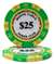 $25 Monte Carlo Poker Chips