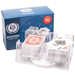 6 Deck Rotating/Revolving Card Tray