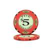 Scroll Ceramic Poker Chip- $5