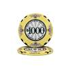 Scroll Ceramic Poker Chip- $1000