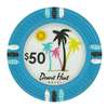 Desert Heat Poker Chips - $50