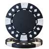 Diamond Suited Poker Chips - Black