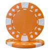 Diamond Suited Poker Chips - Orange