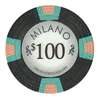 Milano Clay Poker Chips - $100