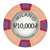 Milano Clay Poker Chips - $10000