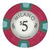 Milano Clay Poker Chips - $5