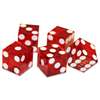 5 Red 19mm Grade A Precision Dice with Matching Serial Numbers