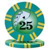 2 Stripe Twist Poker Chips - $25