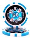 Ace Casino Poker Chips - $50