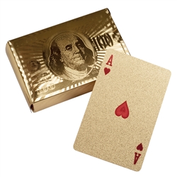 24k Gold Playing Cards